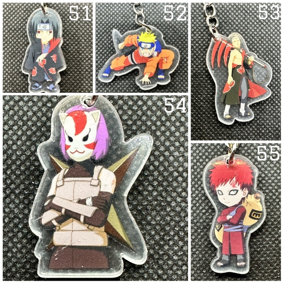 Naruto Inspired KBK Keychains - Picture 12 of 12